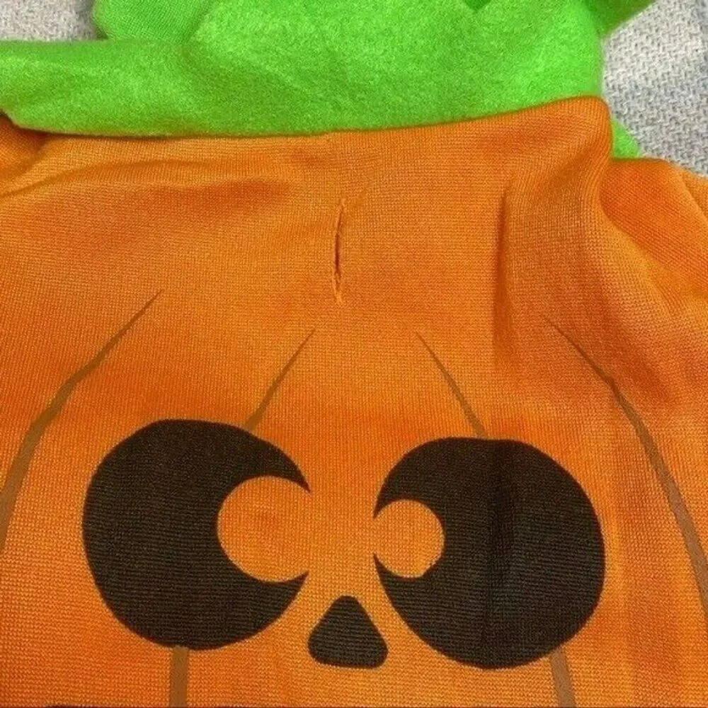 Pumpkin Dog Hoodie Size Medium NWT Pet Puppy Gift Holiday Comfy